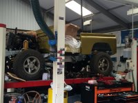 Land Rover 90 soft top project
